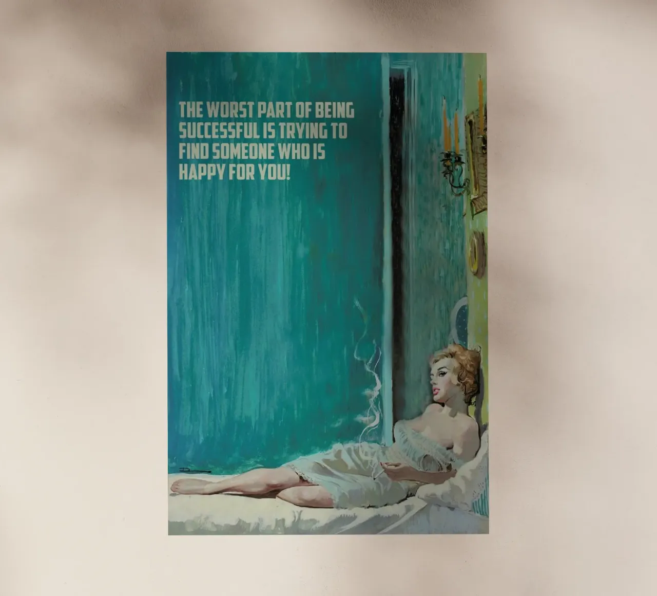 The Worst Part Of Being pellicola backlit da Gallery Print and Art Limited