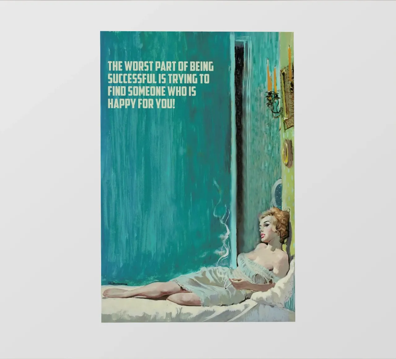 The Worst Part Of Being pellicola backlit da Gallery Print and Art Limited