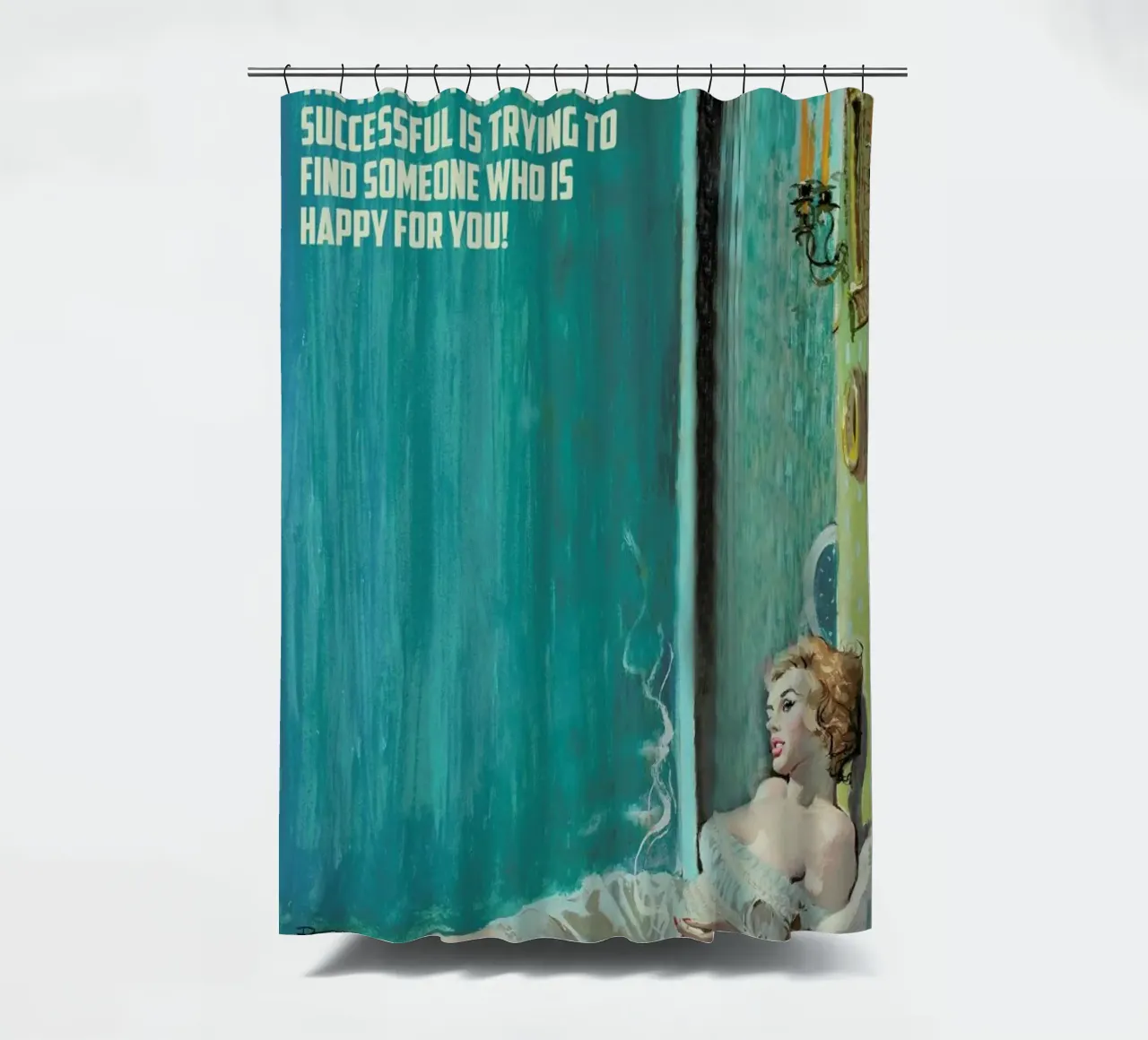 The Worst Part Of Being tenda da doccia da Gallery Print and Art Limited