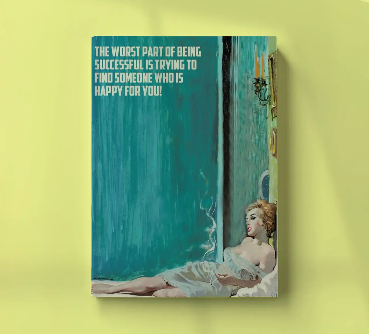 The Worst Part Of Being notebook by Gallery Print and Art Limited