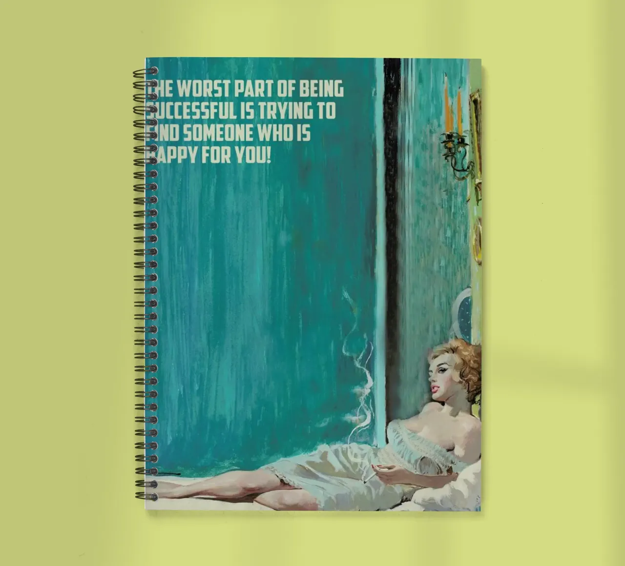 The Worst Part Of Being diario ad anelli da Gallery Print and Art Limited