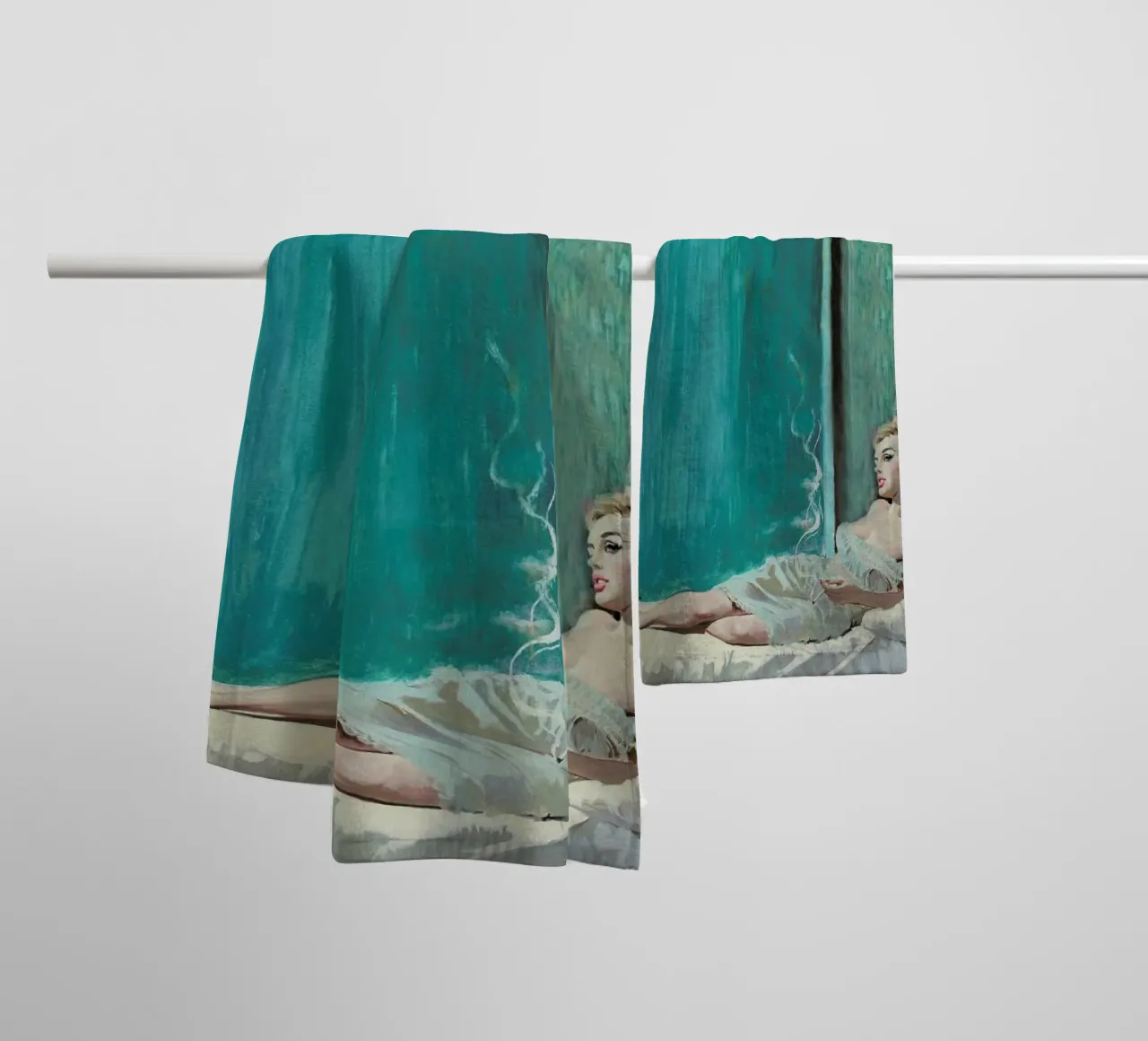 The Worst Part Of Being asciugamano da bagno da Gallery Print and Art Limited