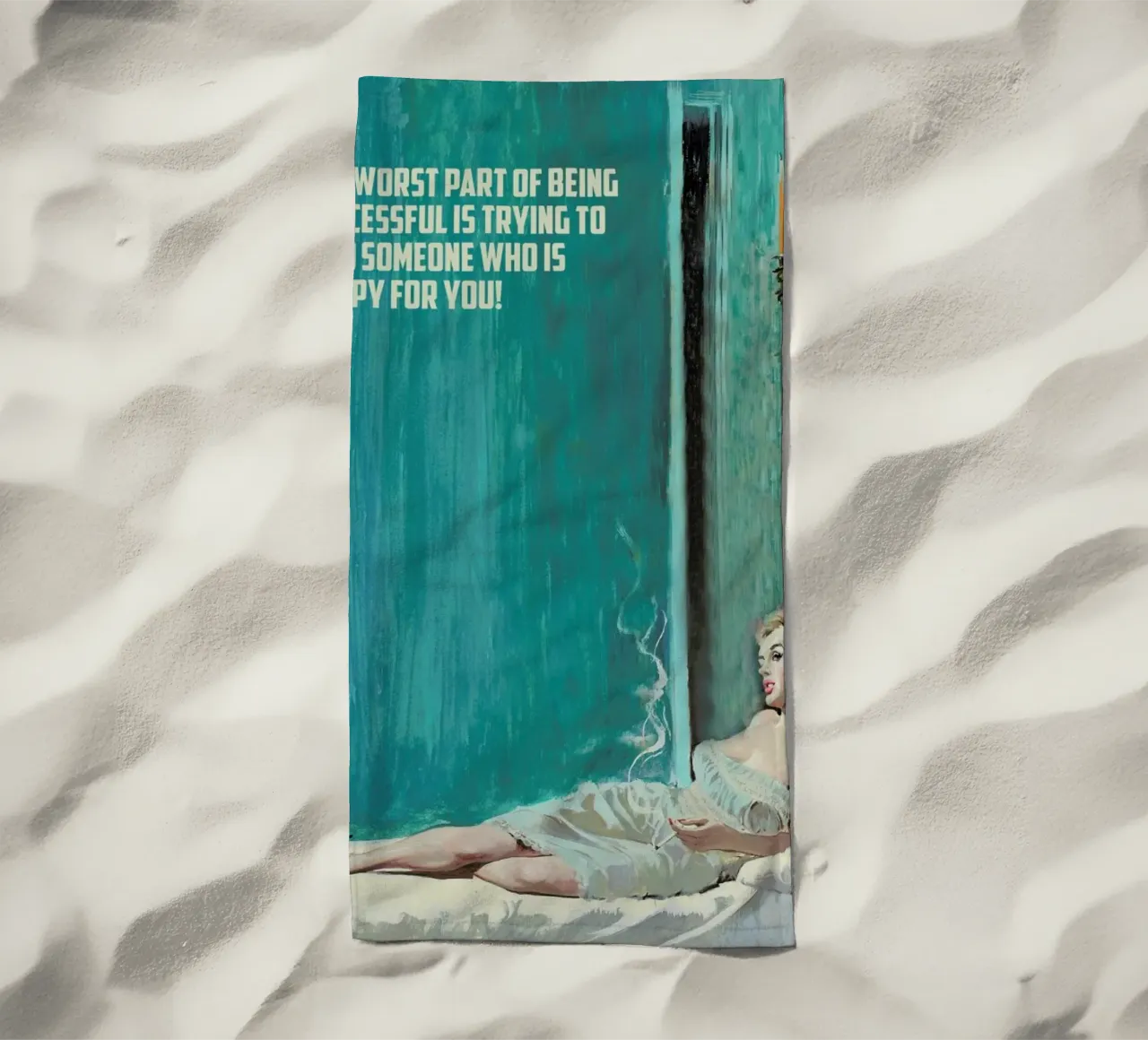 The Worst Part Of Being telo mare da Gallery Print and Art Limited