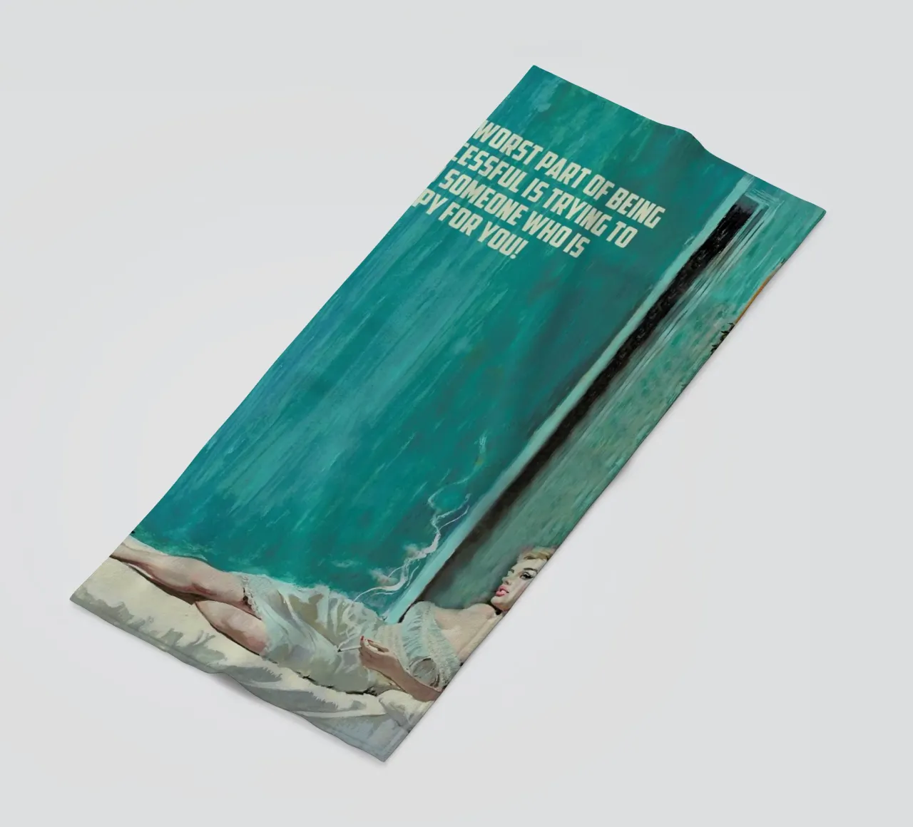 The Worst Part Of Being telo mare da Gallery Print and Art Limited