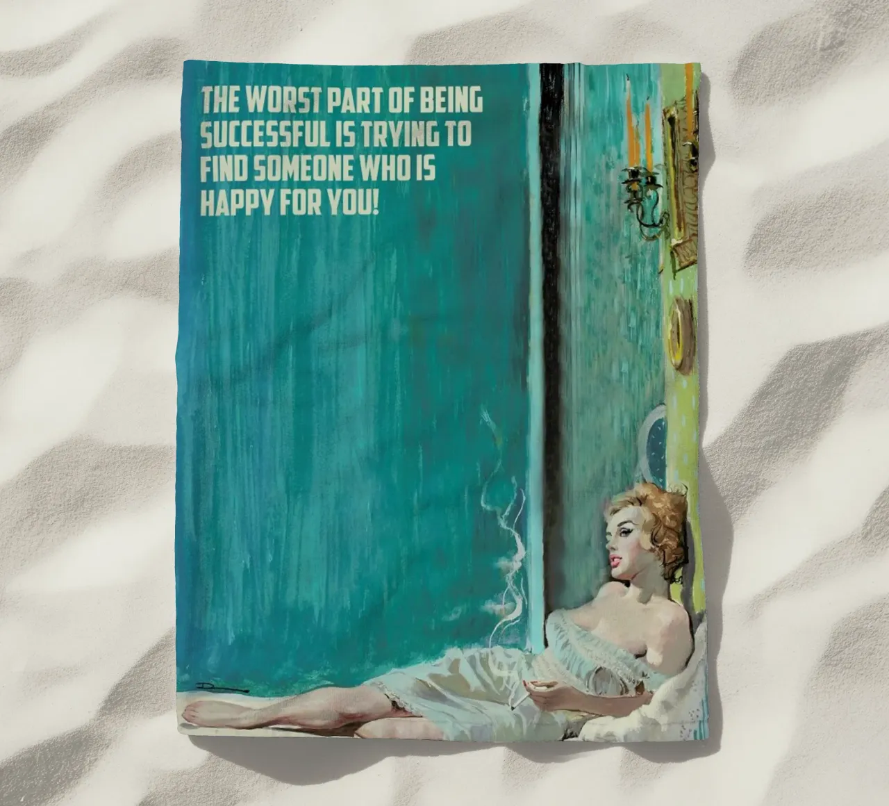 The Worst Part Of Being telo mare da Gallery Print and Art Limited