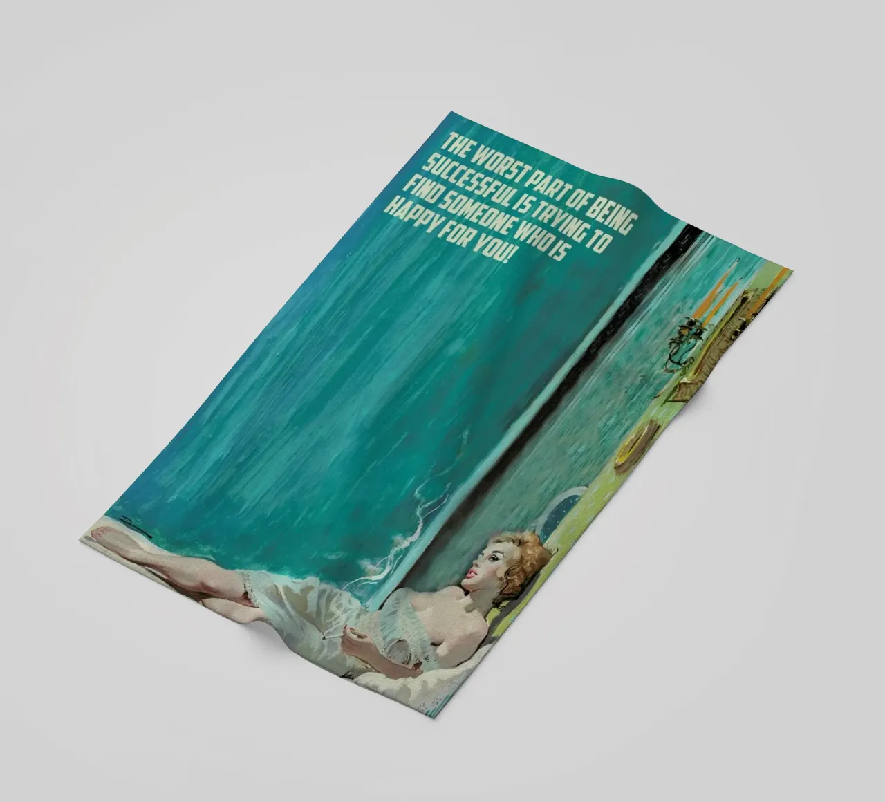 The Worst Part Of Being telo mare da Gallery Print and Art Limited