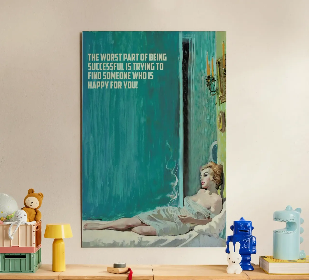 The Worst Part Of Being alluminio dibond da Gallery Print and Art Limited