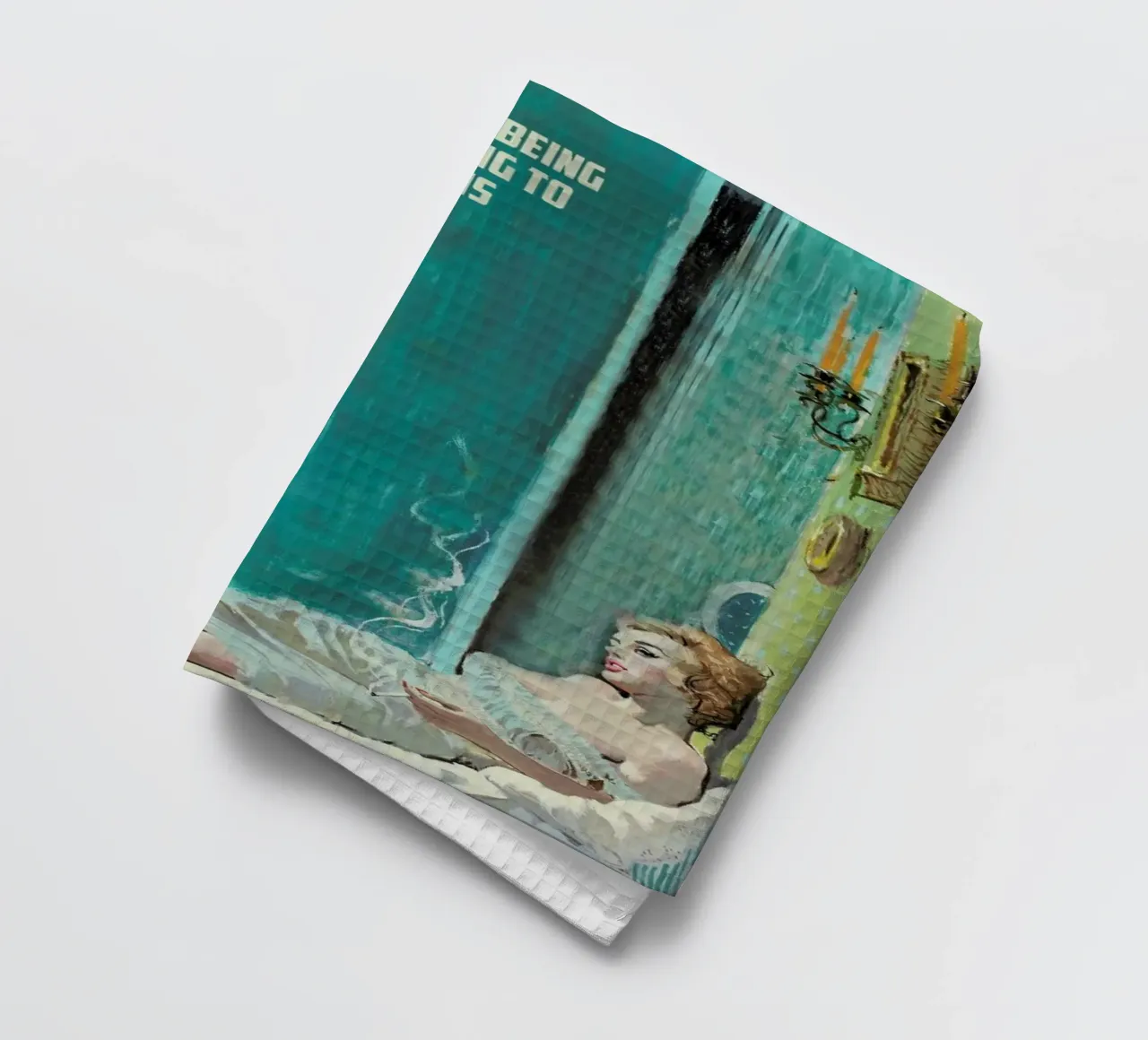 The Worst Part Of Being canovaccio da cucina da Gallery Print and Art Limited