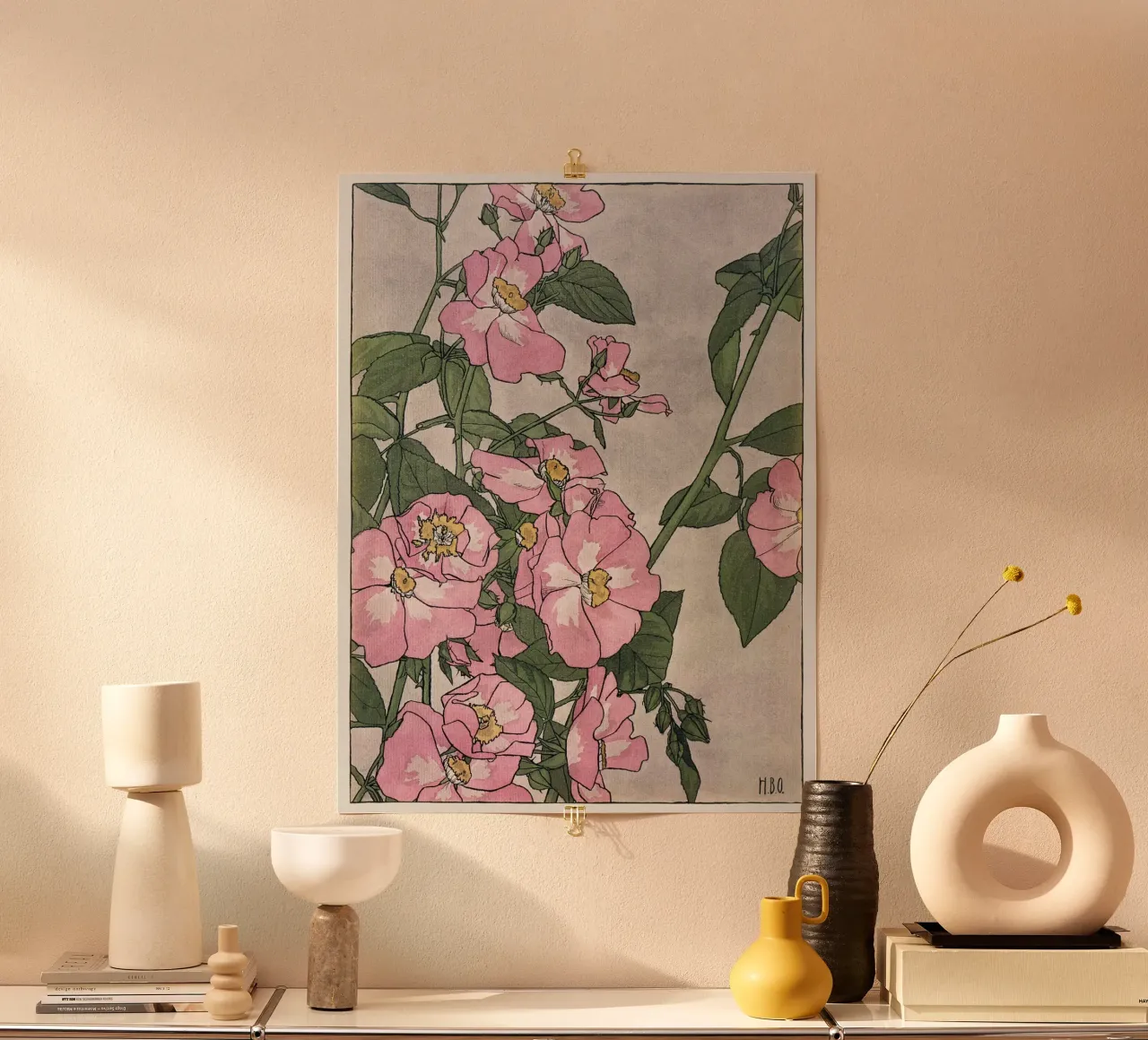 Hannah Overbeck: Rosa della prateria - Arti e mestieri botanici (191 poster da ClubArt