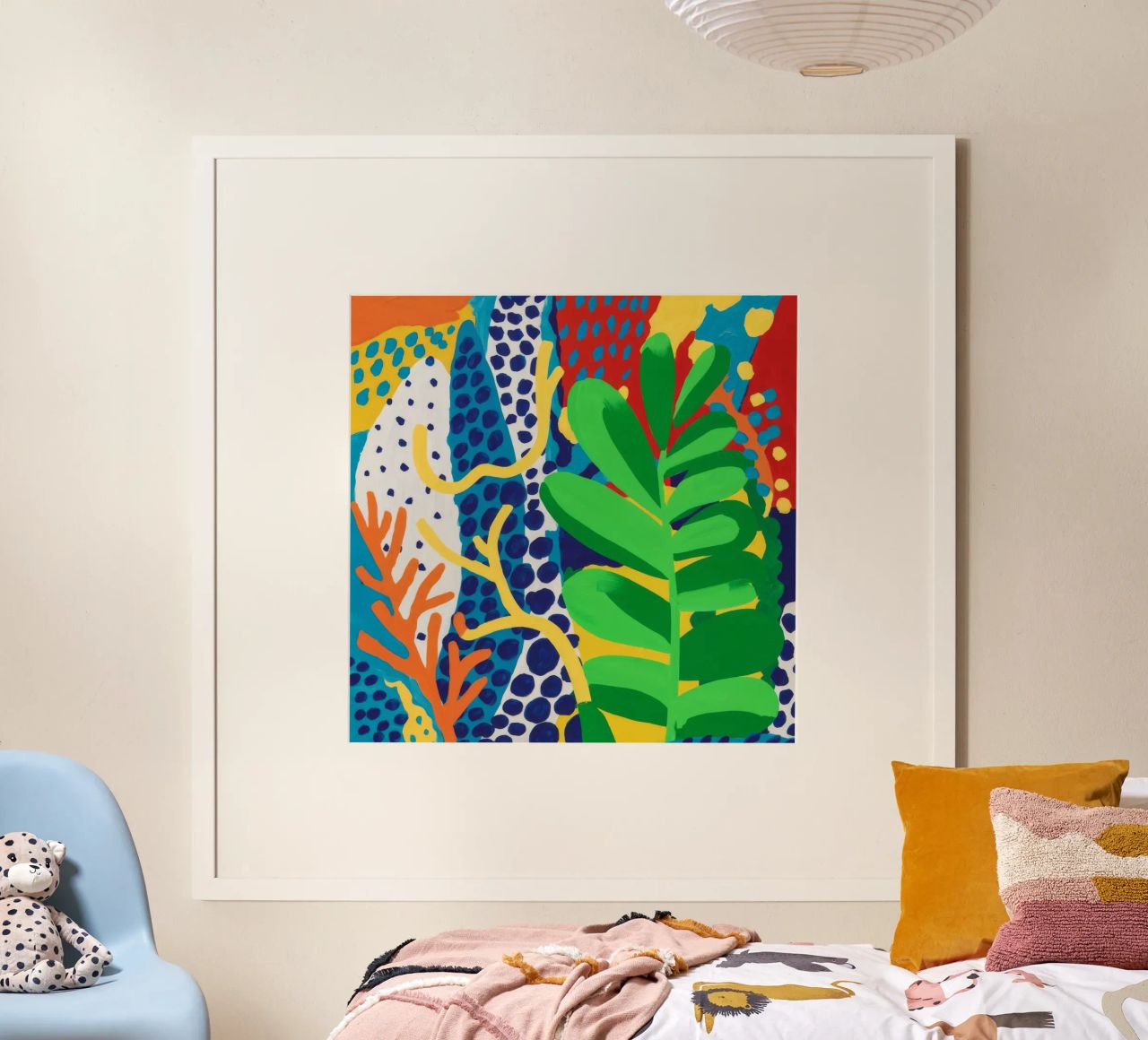Jungle chromatique verdoyante poster de Dawn Light