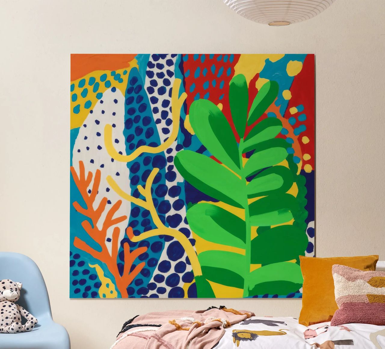 Jungle chromatique verdoyante poster de Dawn Light