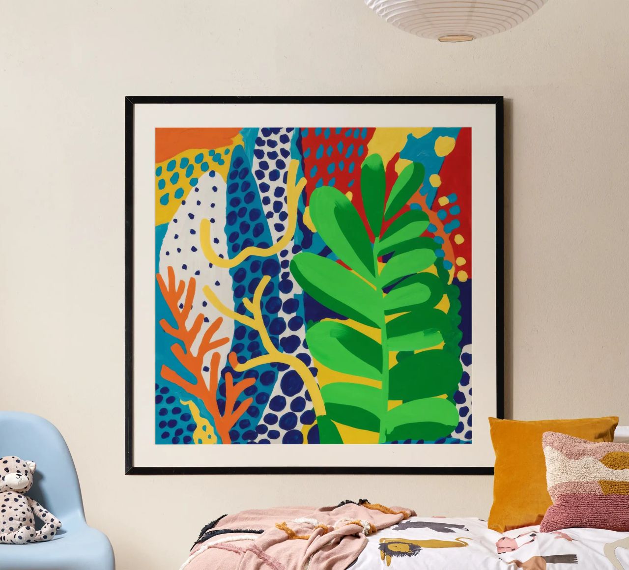 Jungle chromatique verdoyante poster de Dawn Light