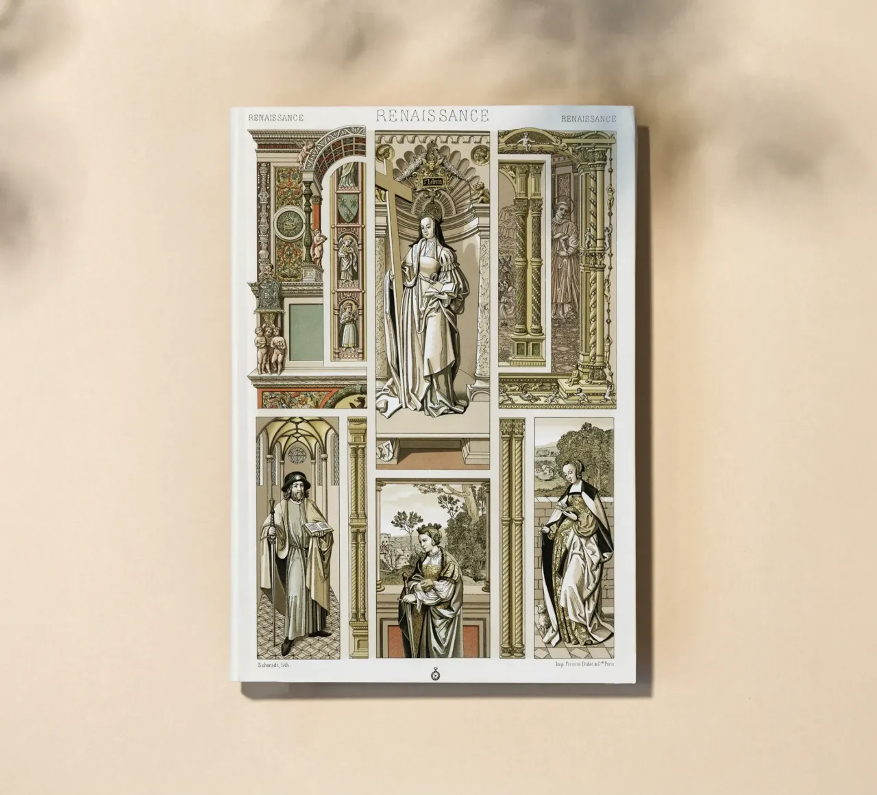 Albert Racine: Renaissance Figures & Architecture - Historic carnet de notes de ClubArt