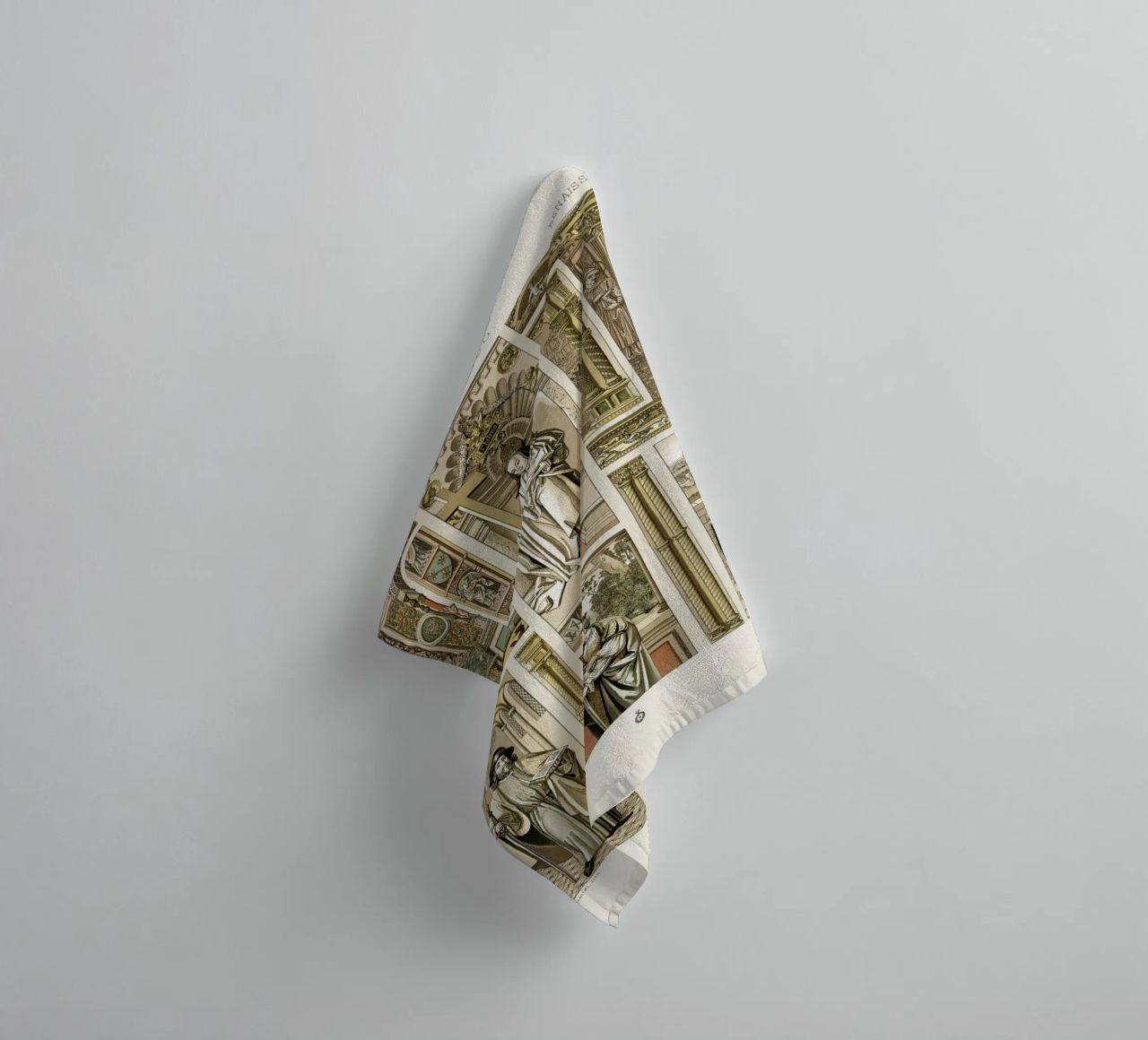 Albert Racine: Renaissance Figures & Architecture - Historic serviette de bain de ClubArt