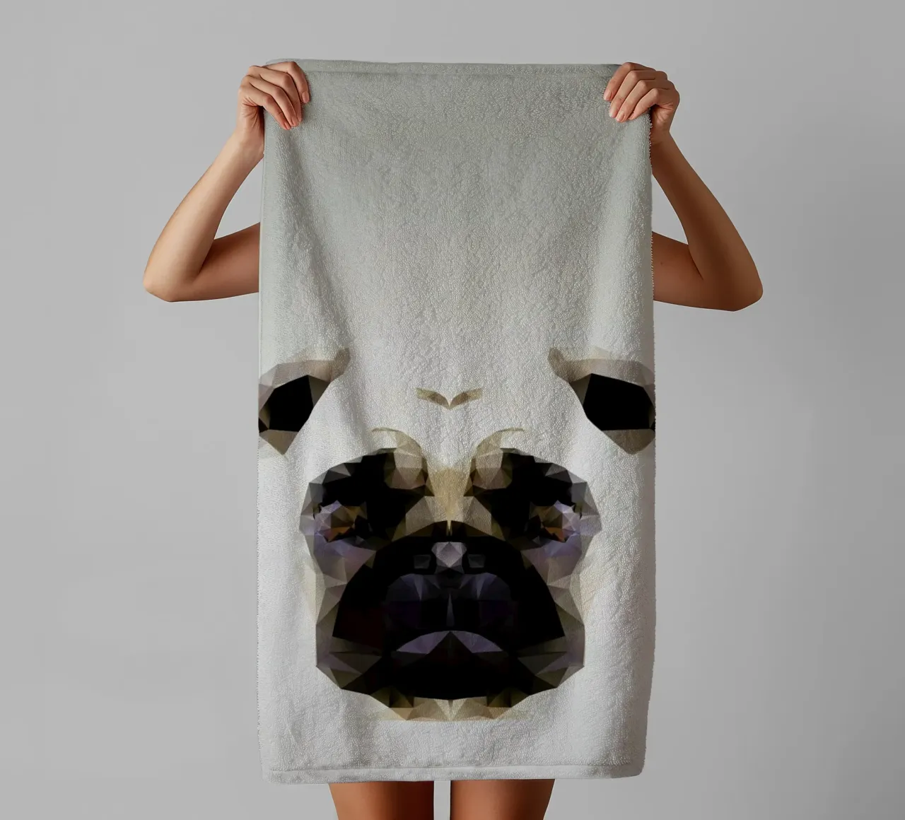 Pug 2014 asciugamano da bagno da Three Of The Possessed