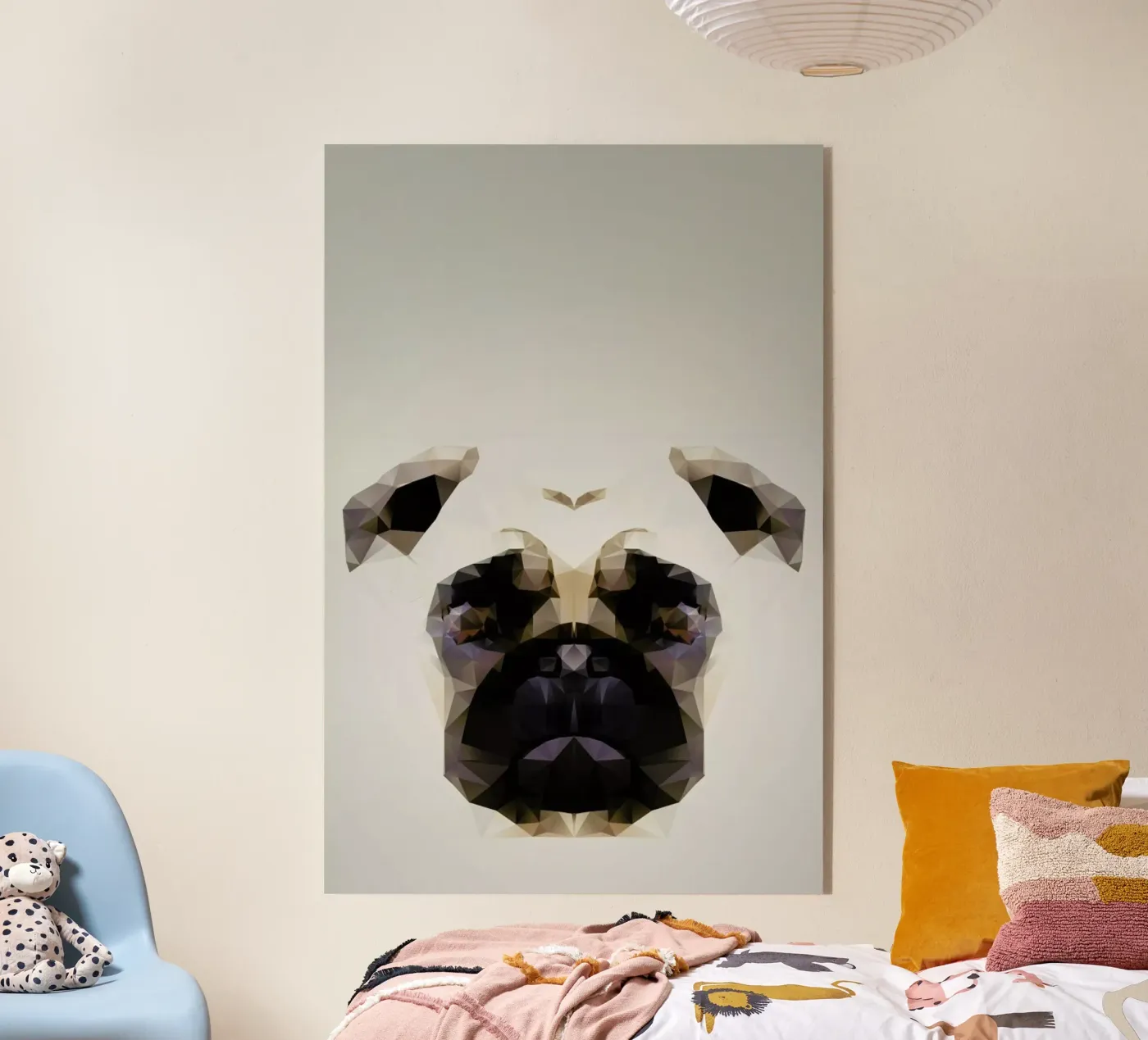 Pug 2014 Acryl-Glas von Three Of The Possessed