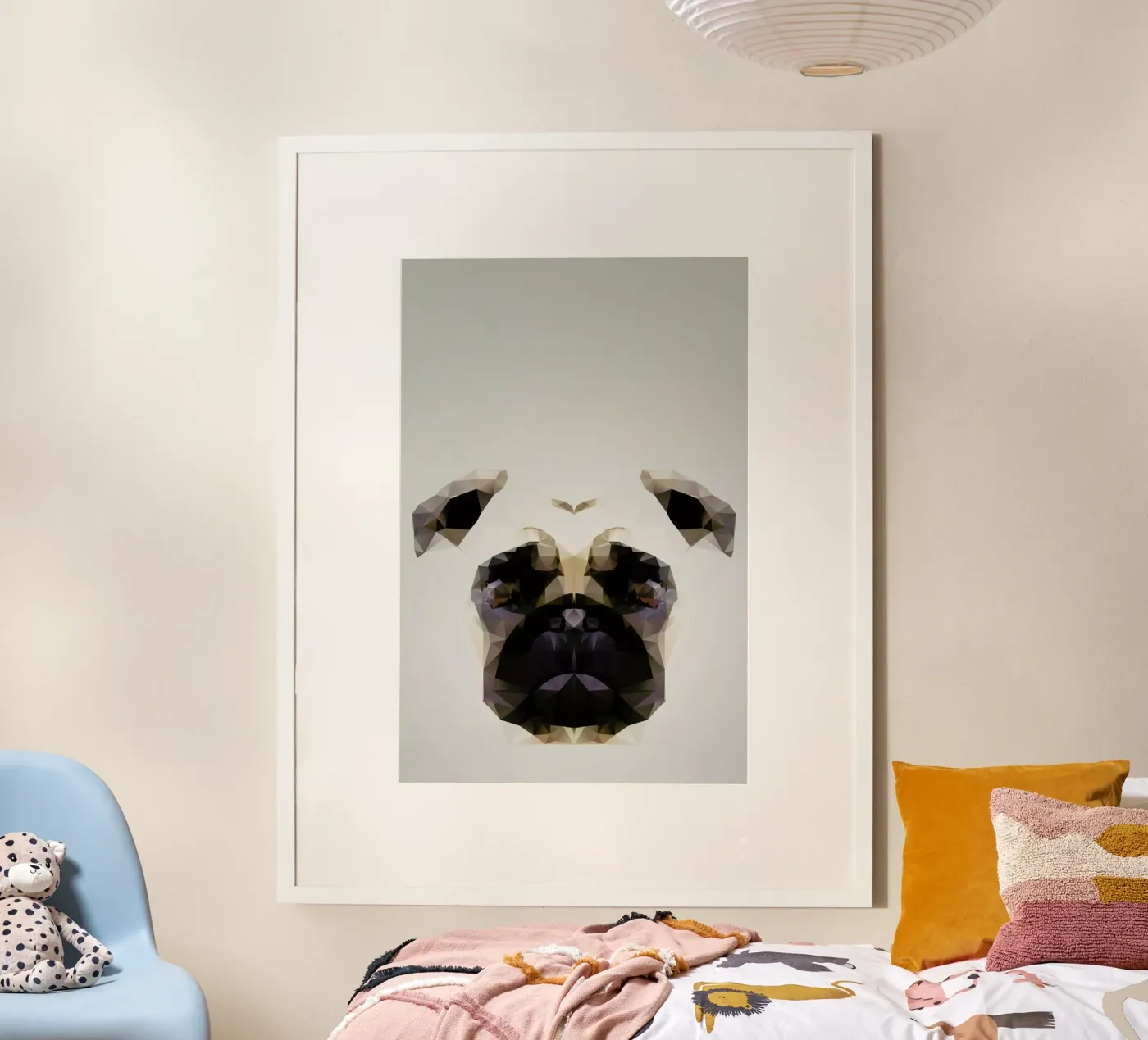 Pug 2014 poster by Three Of The Possessed