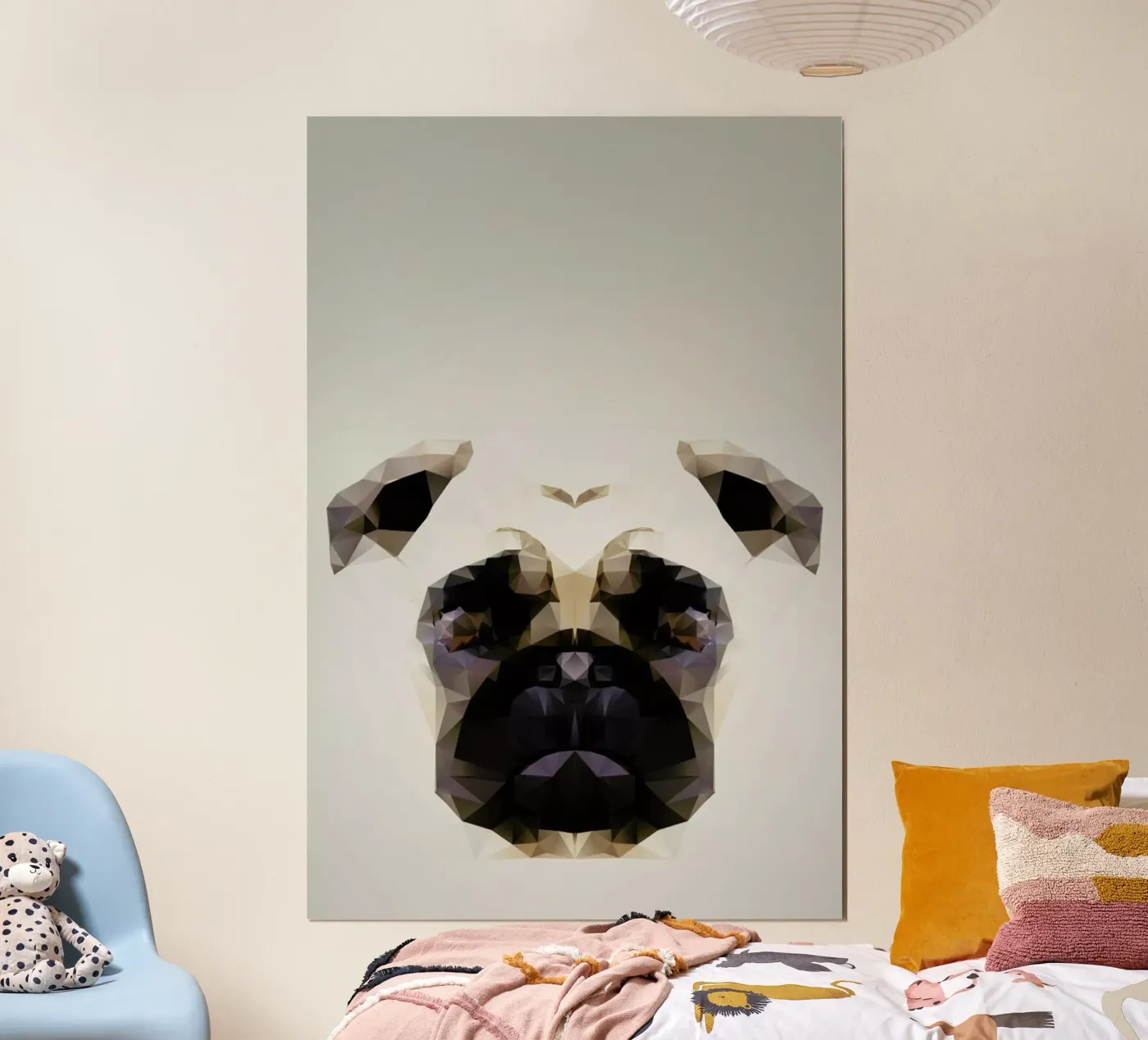 Pug 2014 poster by Three Of The Possessed