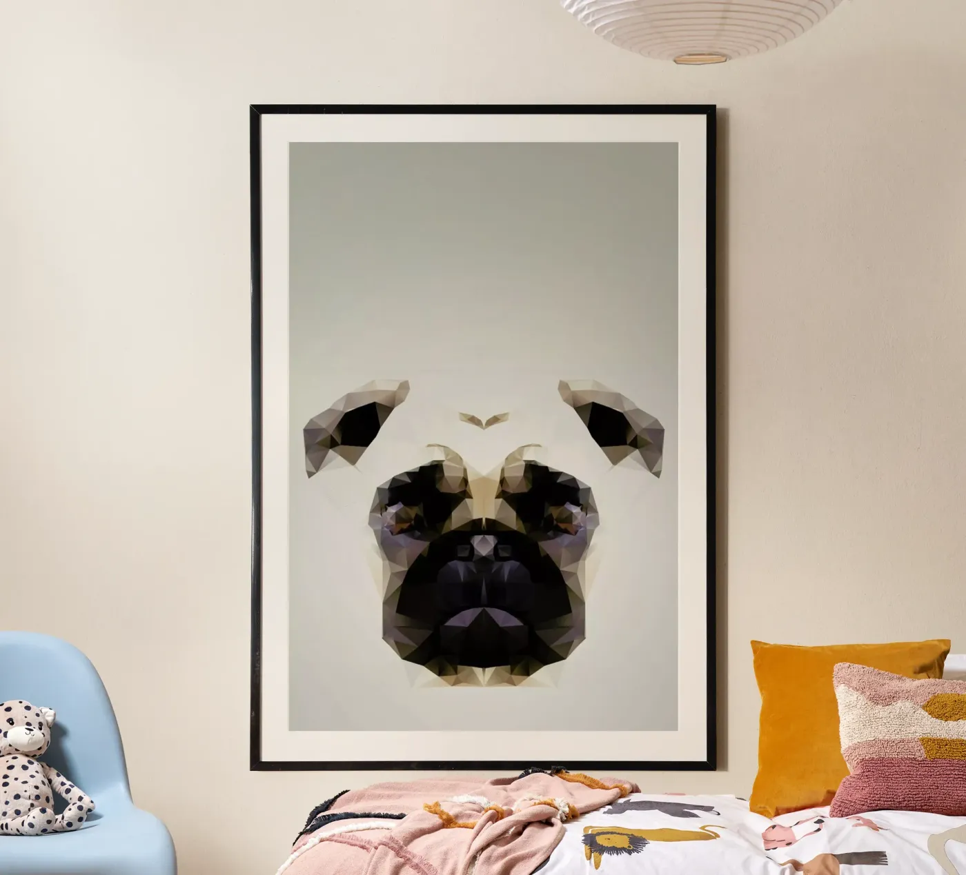 Pug 2014 poster by Three Of The Possessed