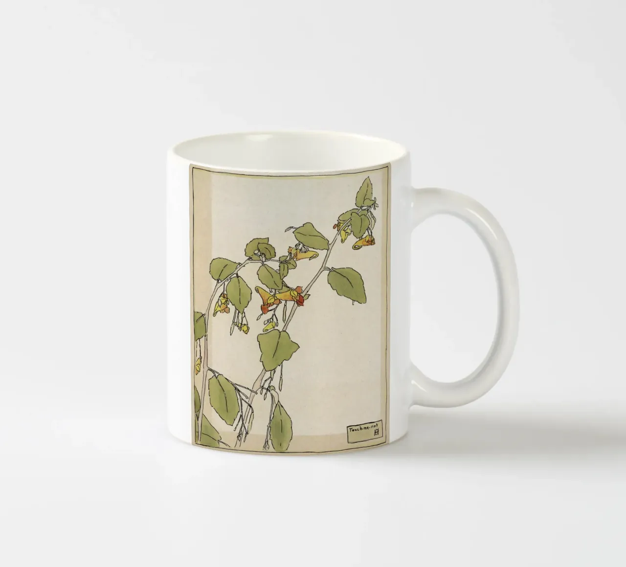 Hannah Overbeck: Touch-Me-Not - Arti e Mestieri Botanici (191 tazza in ceramica da ClubArt