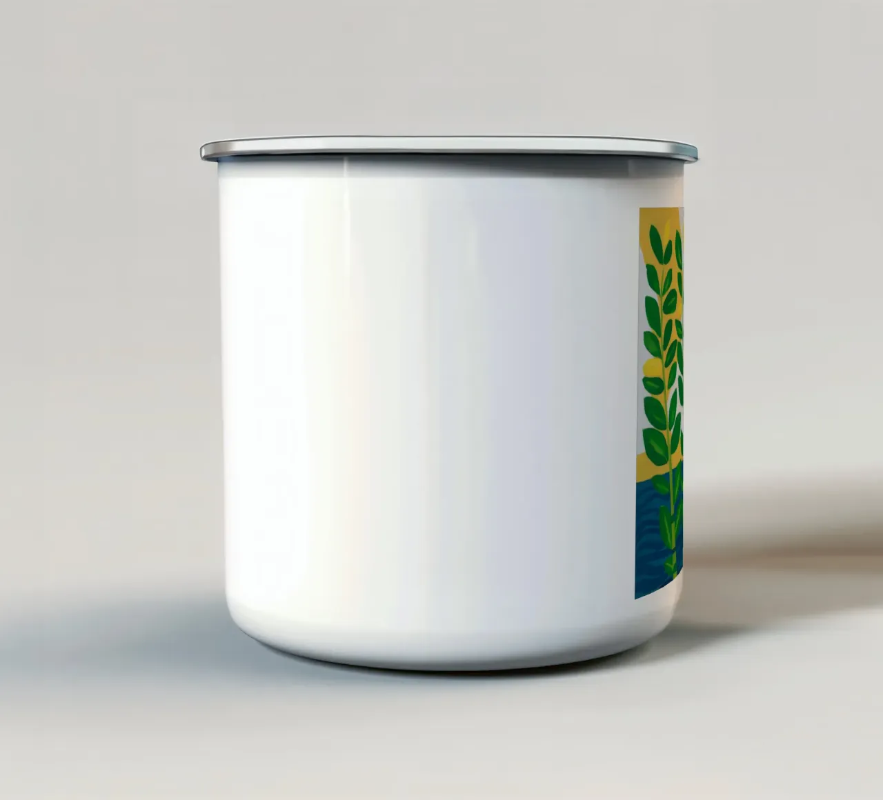 Zaffiro Lemon Grove tazza in smalto da Dawn Light