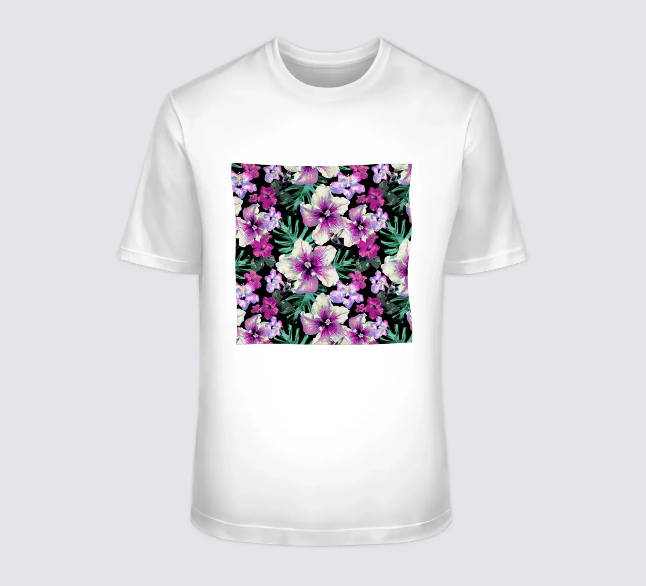 Ibisco colibrì t-shirt da Nina May Design Studio