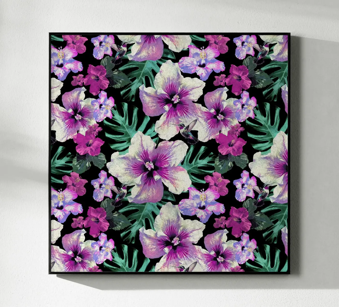 Hummingbird Hibiscus plexiglass da Nina May Design Studio