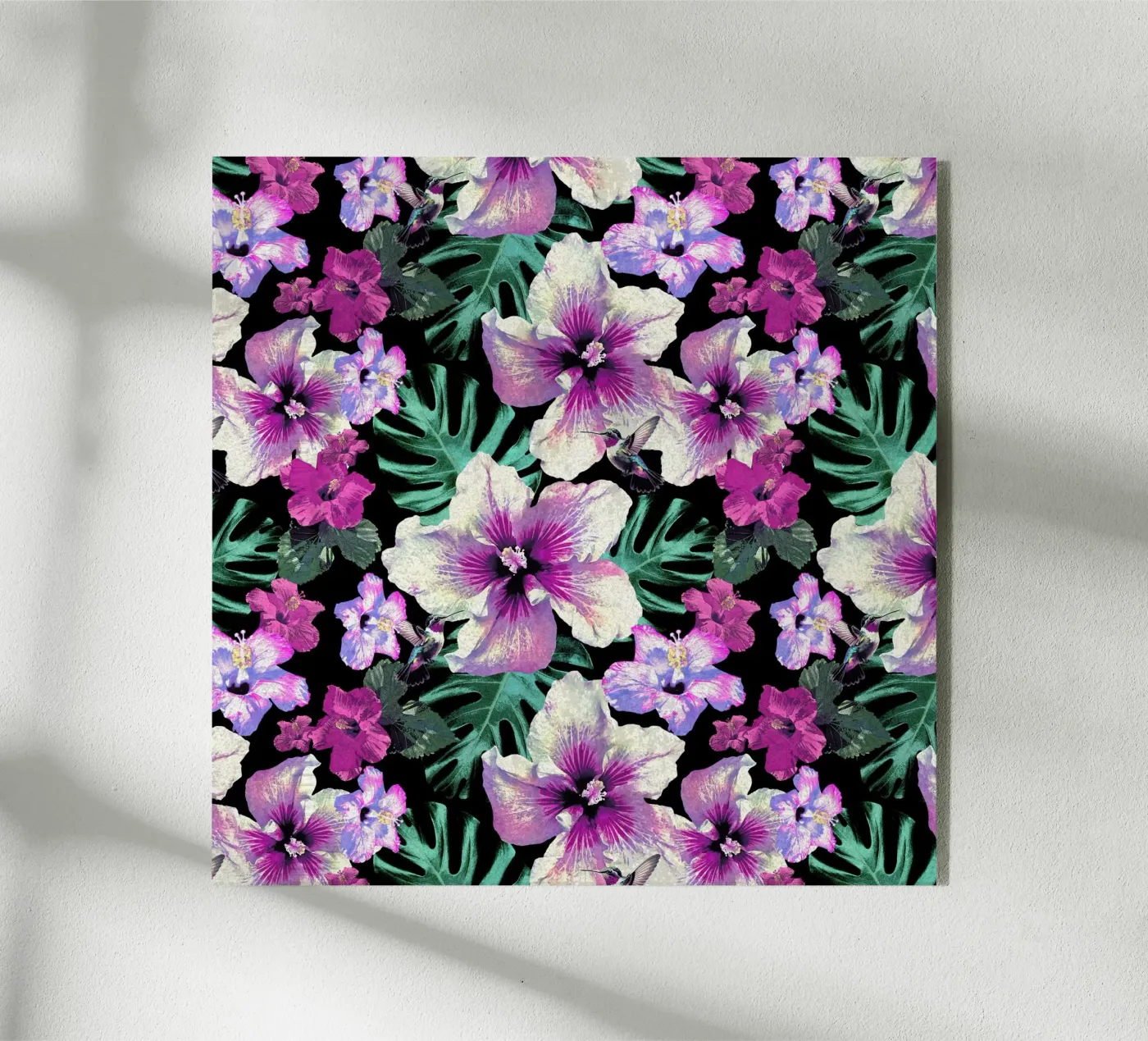 Hummingbird Hibiscus plexiglass da Nina May Design Studio