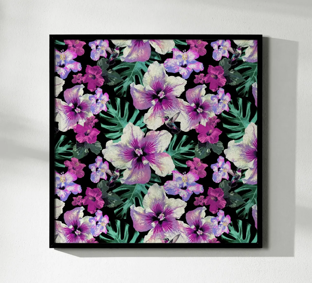 Ibisco colibrì carta hahnemühle da Nina May Design Studio