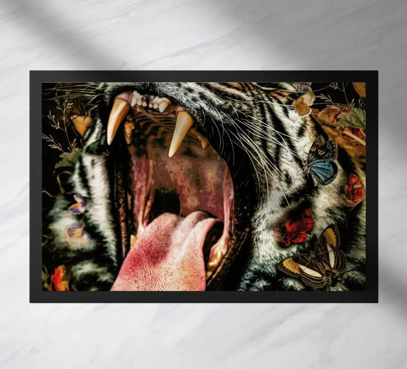 Tiger 2 doormat by Wouter Rikken
