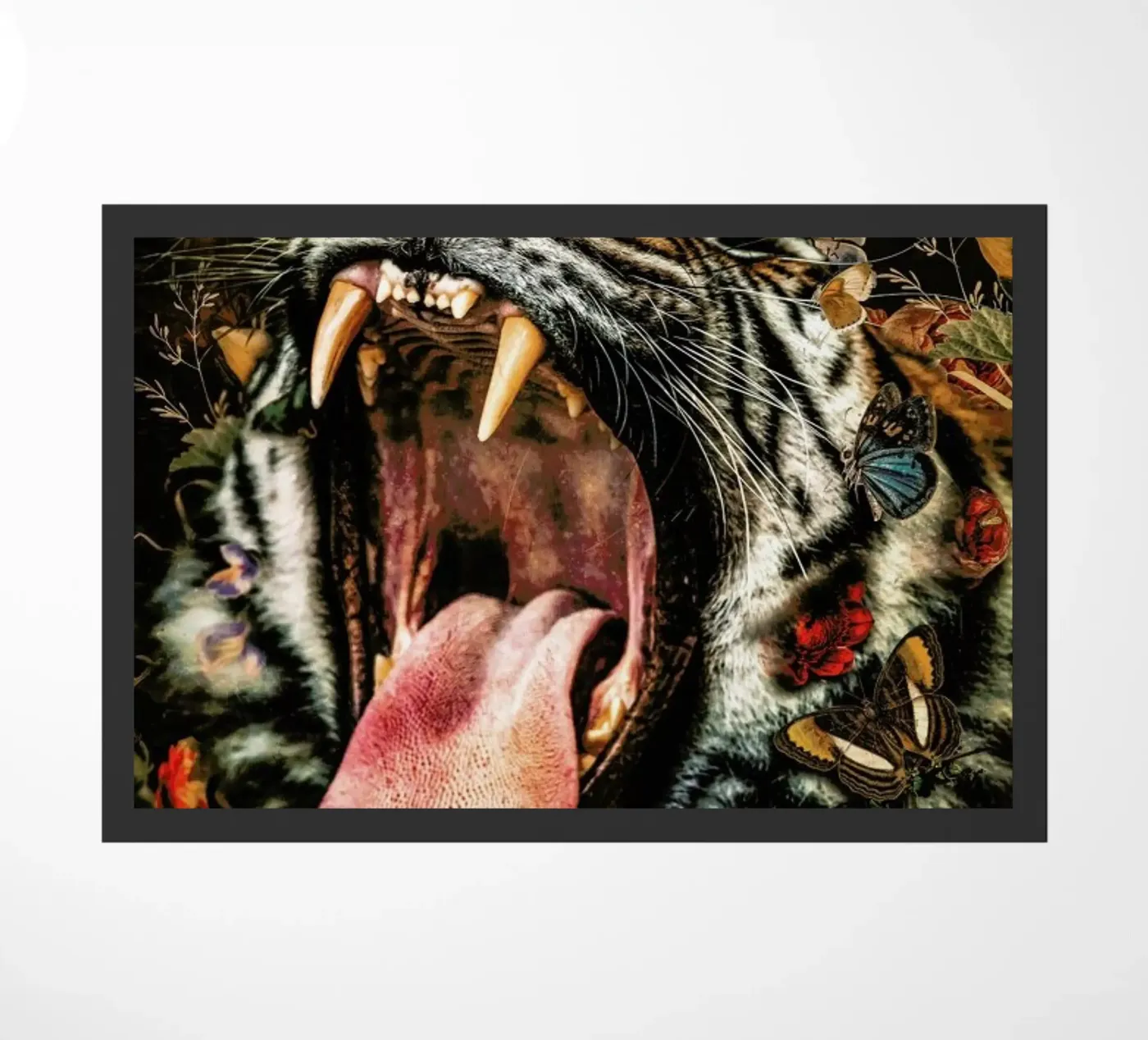Tiger 2 doormat by Wouter Rikken