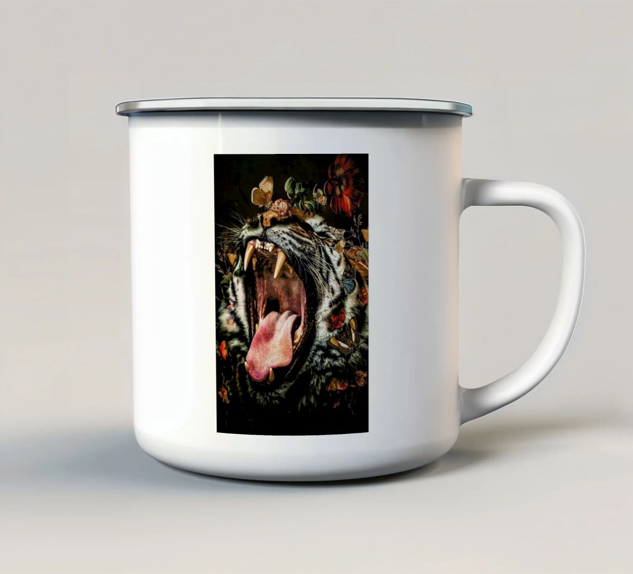 Tiger 2 tazza in smalto da Wouter Rikken