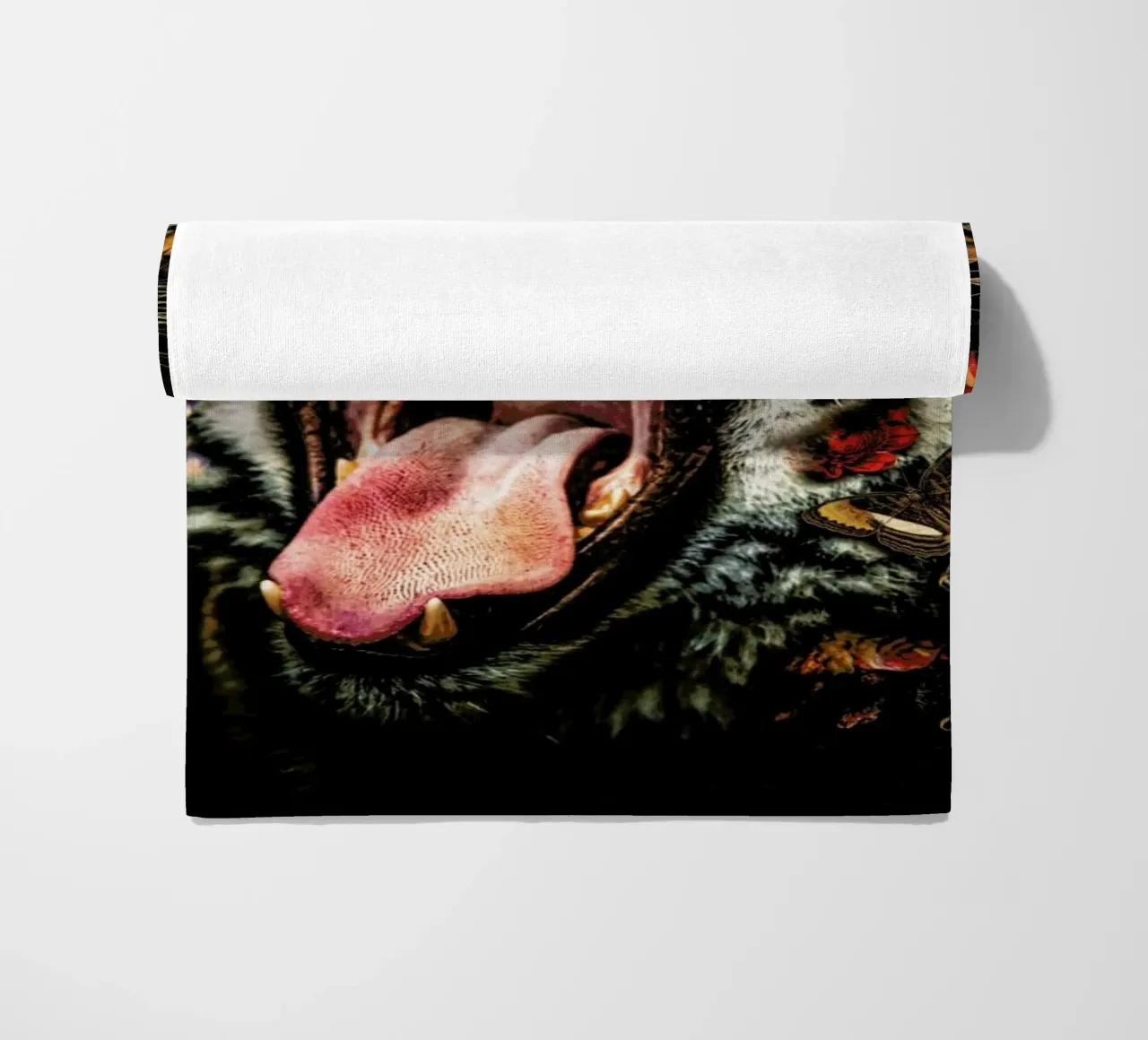 Tiger 2 beach towel by Wouter Rikken