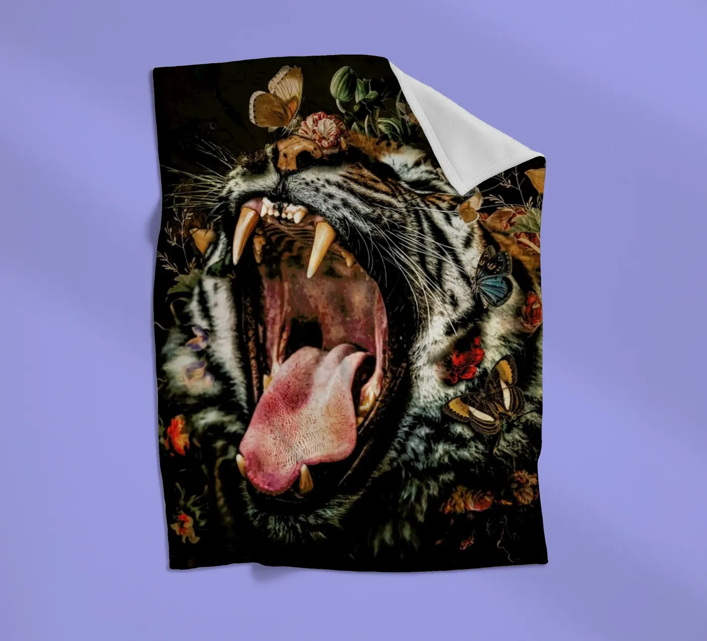 Tiger 2 Fleecedecke von Wouter Rikken