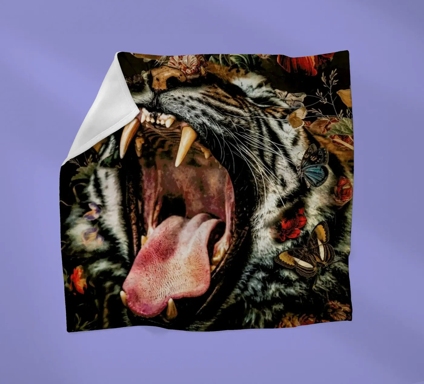 Tiger 2 Fleecedecke von Wouter Rikken