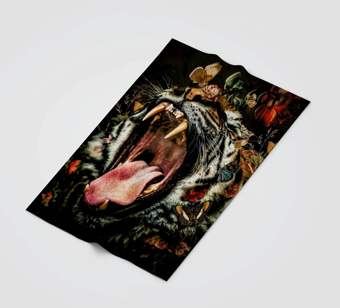 Tiger 2 Fleecedecke von Wouter Rikken