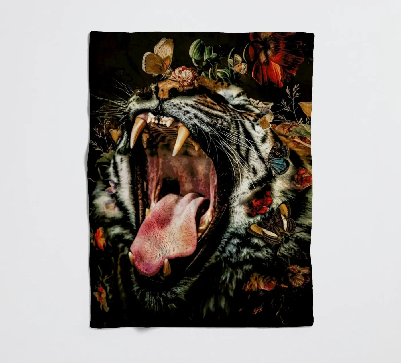 Tiger 2 Fleecedecke von Wouter Rikken