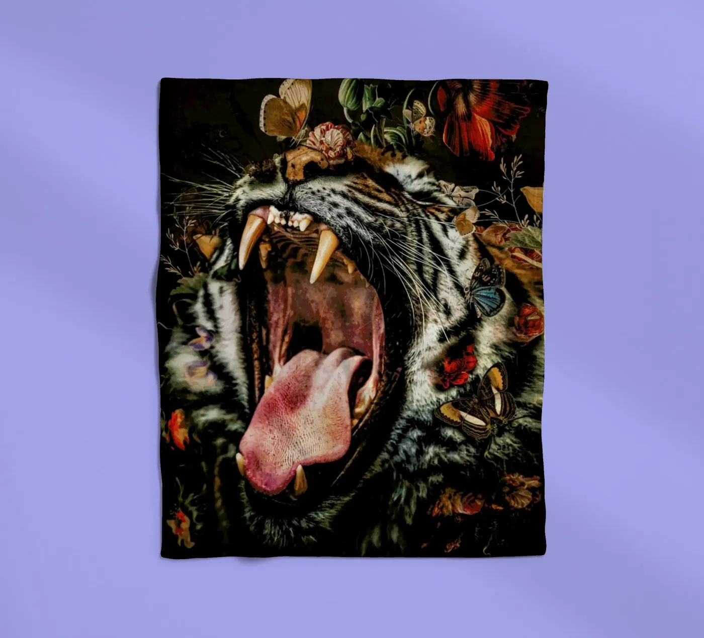 Tiger 2 Fleecedecke von Wouter Rikken