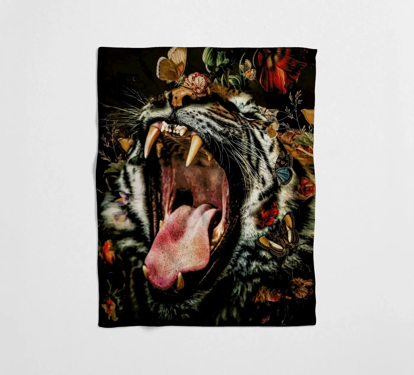 Tiger 2 Fleecedecke von Wouter Rikken