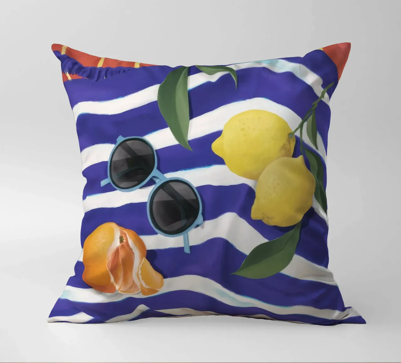 Azure Citrus Stillness cuscino da Dawn Light