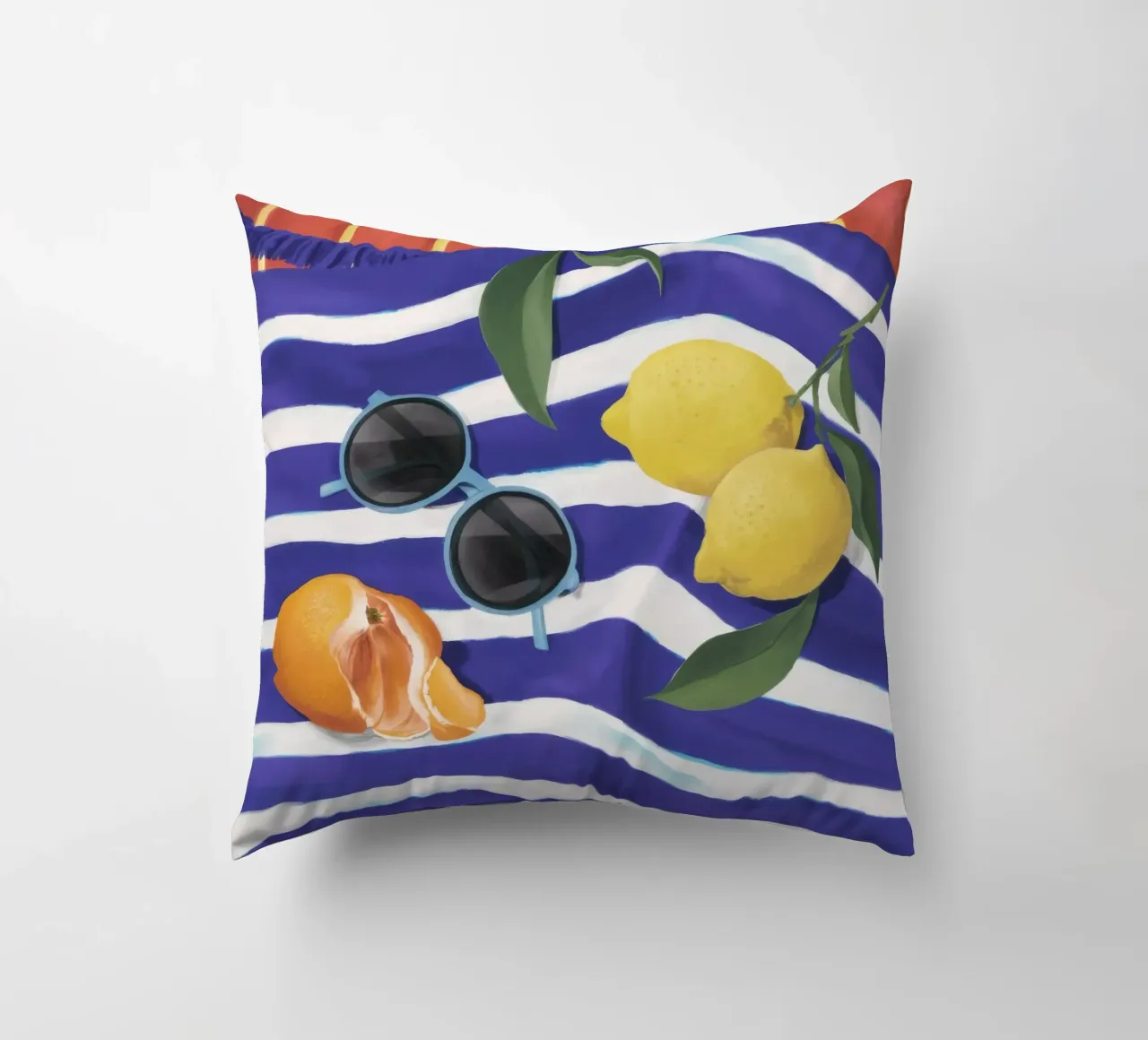 Azure Citrus Stillness cuscino da Dawn Light