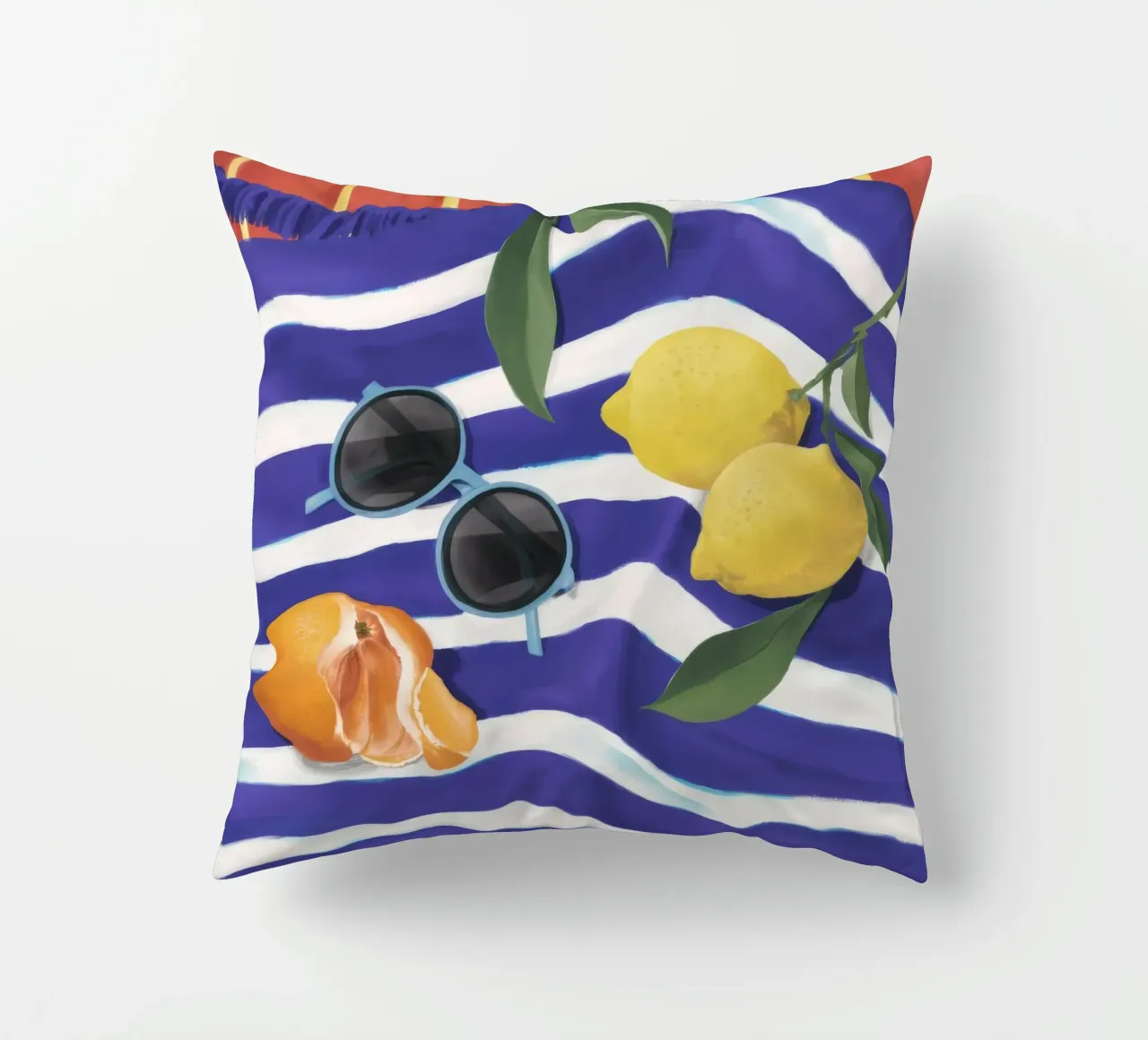 Azure Citrus Stillness cuscino da Dawn Light