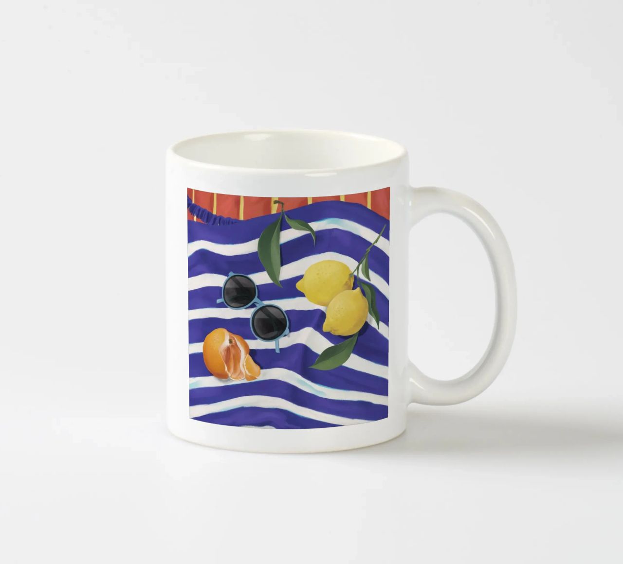 Azure Citrus Stillness tazza in ceramica da Dawn Light
