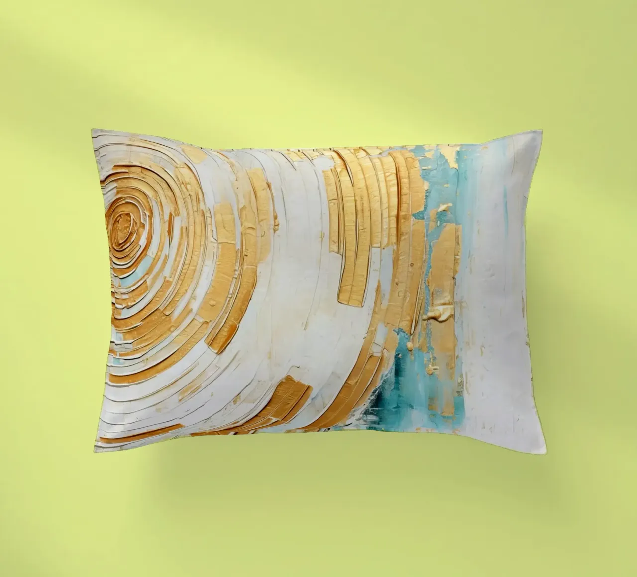 ABSTRAKTE KUNST Mattino sereno cuscino da Melanie Viola