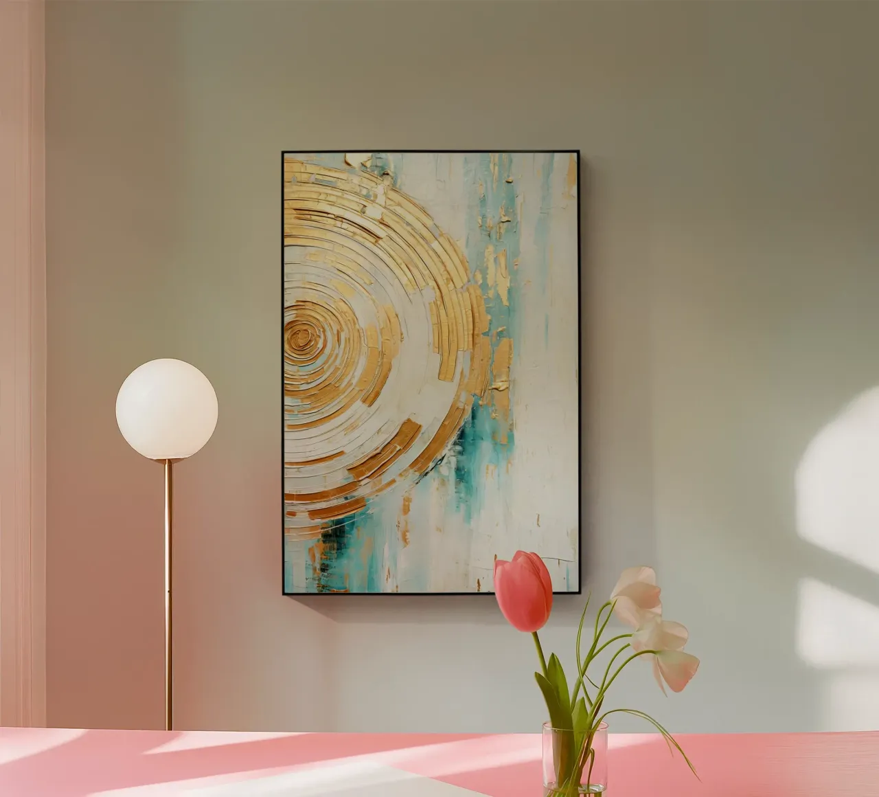 ABSTRAKTE KUNST Mattino sereno plexiglass da Melanie Viola