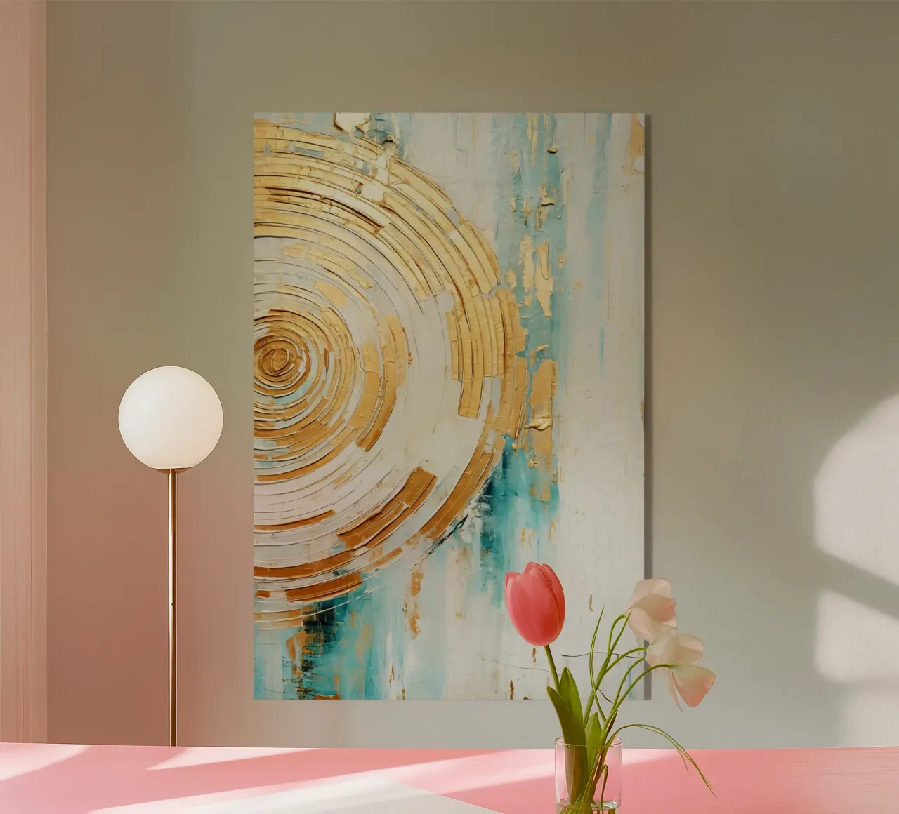 ABSTRAKTE KUNST Mattino sereno plexiglass da Melanie Viola