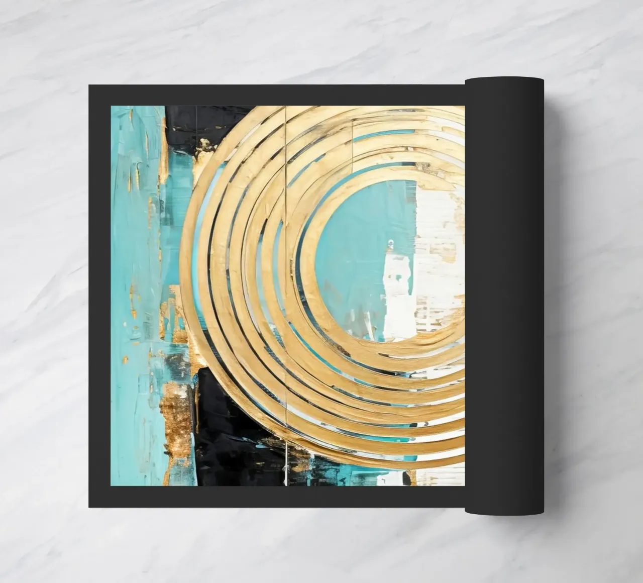ABSTRACT ART Chiaro di luna zerbino da Melanie Viola