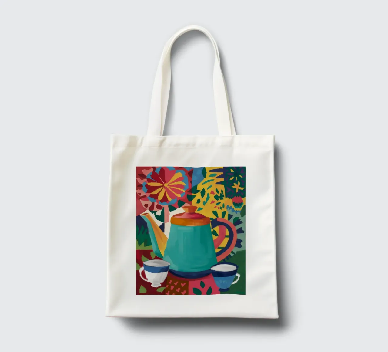 Ember Kissed Teatime tote bag by Dawn Light
