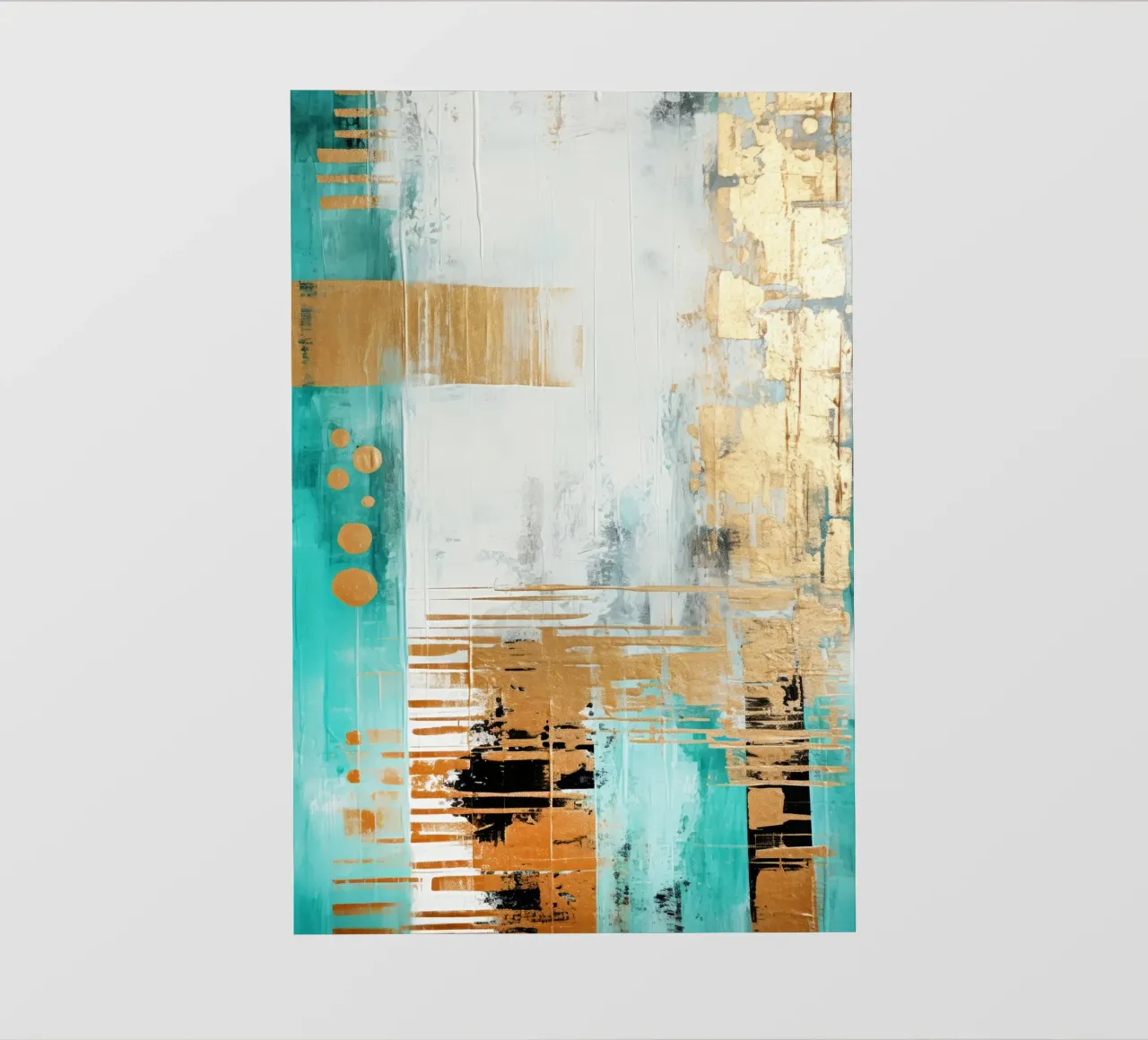 ABSTRACT ART Confini telo in pvc da Melanie Viola