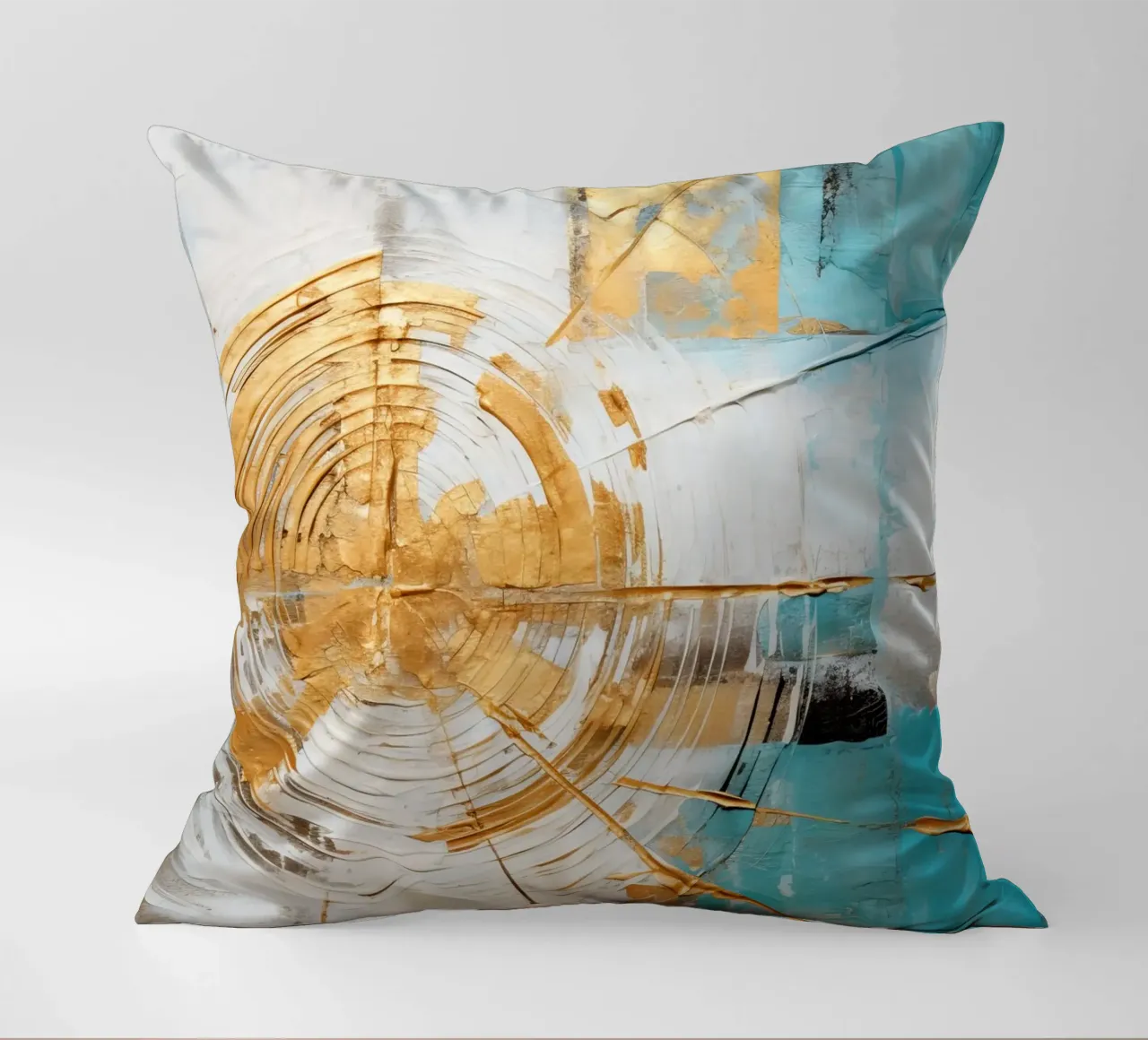 ABSTRACT ART Il calore del sole cuscino da Melanie Viola